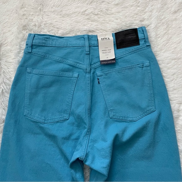 NWT Levi’s Made & Crafted High Rise Barrel Crop Straight Leg Jeans! - Picture 8 of 14